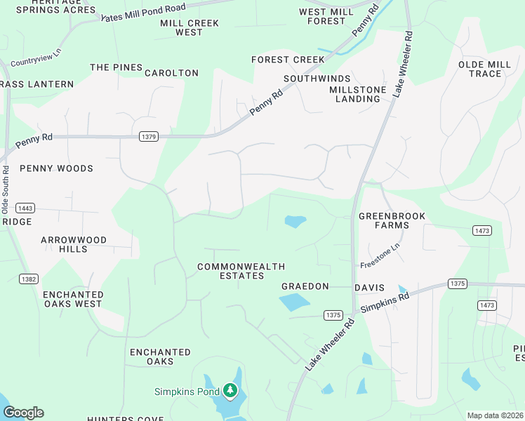 map of restaurants, bars, coffee shops, grocery stores, and more near 5421 Blue Sage Drive in Raleigh