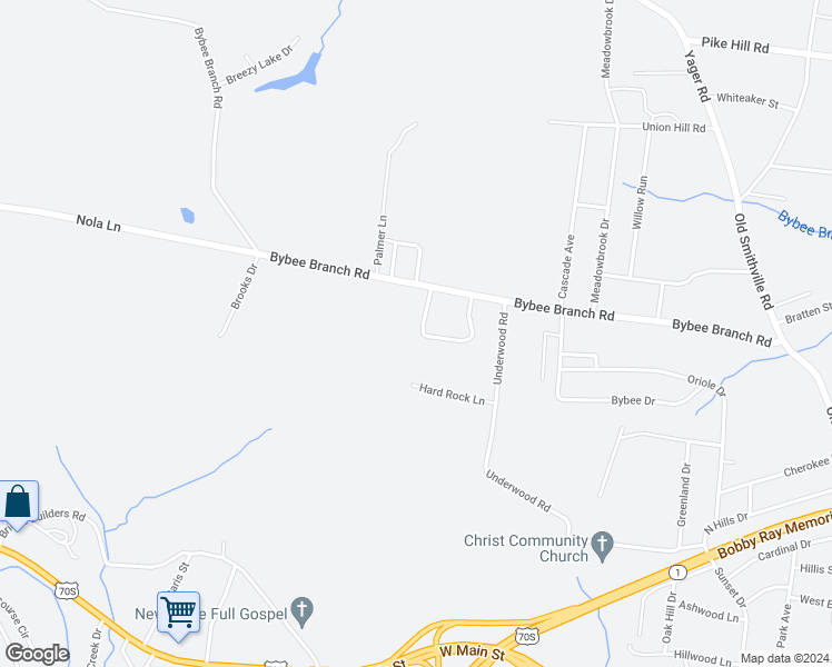 map of restaurants, bars, coffee shops, grocery stores, and more near 96 Dogwood Pointe Drive in McMinnville