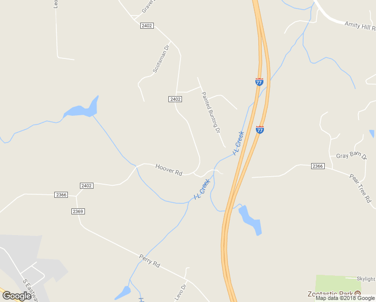 map of restaurants, bars, coffee shops, grocery stores, and more near 448 Hoover Road in Troutman