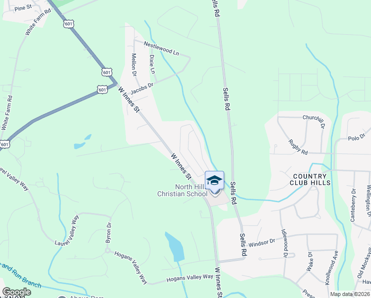 map of restaurants, bars, coffee shops, grocery stores, and more near 1115 Silvertrace Drive in Salisbury