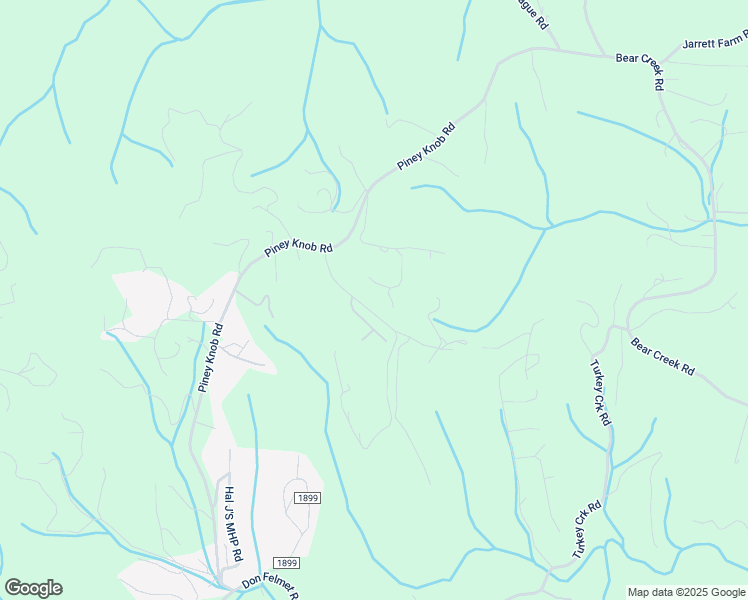 map of restaurants, bars, coffee shops, grocery stores, and more near Piney Knob Road in Marshall