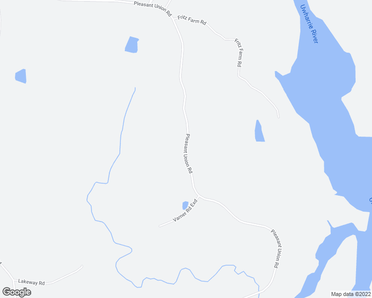 map of restaurants, bars, coffee shops, grocery stores, and more near Pleasant Union Road in Trinity