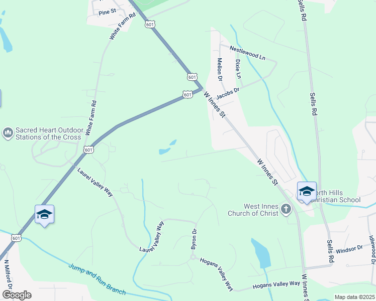map of restaurants, bars, coffee shops, grocery stores, and more near 360 Pine Hill Road in Salisbury