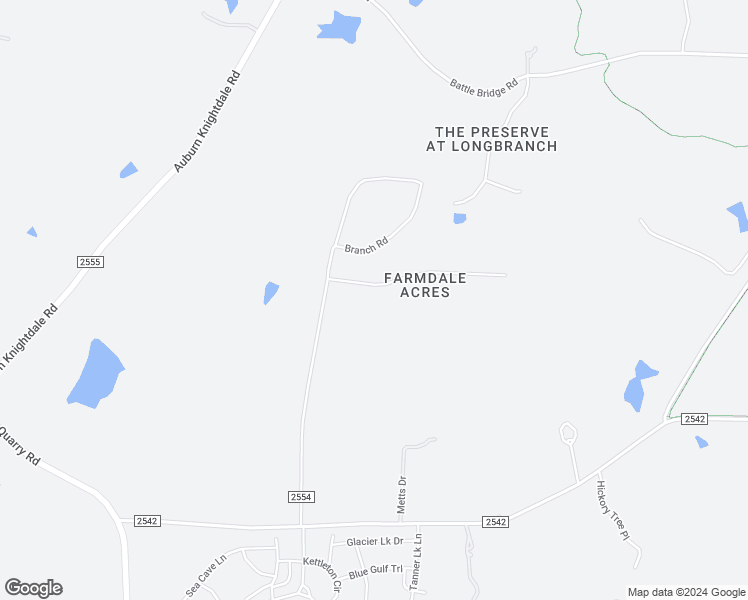 map of restaurants, bars, coffee shops, grocery stores, and more near 7004 Farmdale Road in Raleigh