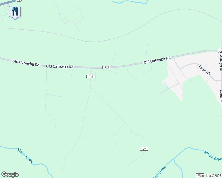 map of restaurants, bars, coffee shops, grocery stores, and more near 2600 JB Road in Claremont
