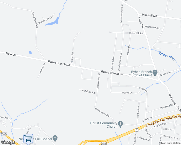 map of restaurants, bars, coffee shops, grocery stores, and more near 275 Dogwood Pointe Drive in McMinnville