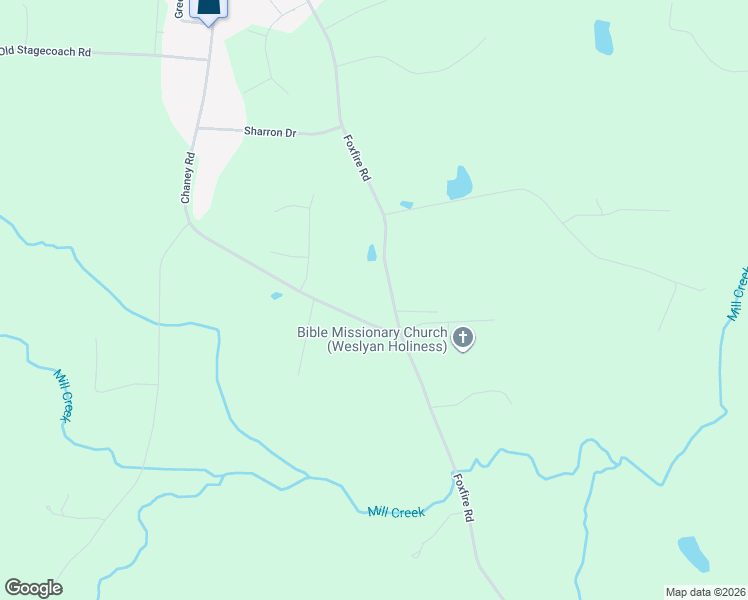 map of restaurants, bars, coffee shops, grocery stores, and more near 980 Foxfire Road in Asheboro