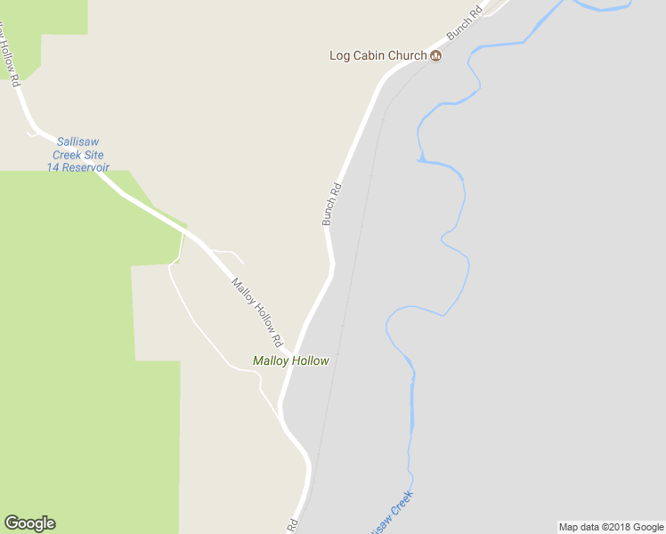 map of restaurants, bars, coffee shops, grocery stores, and more near Bunch Road in Adair County