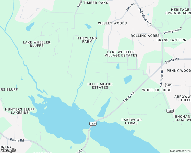 map of restaurants, bars, coffee shops, grocery stores, and more near 5704 Baird Drive in Raleigh