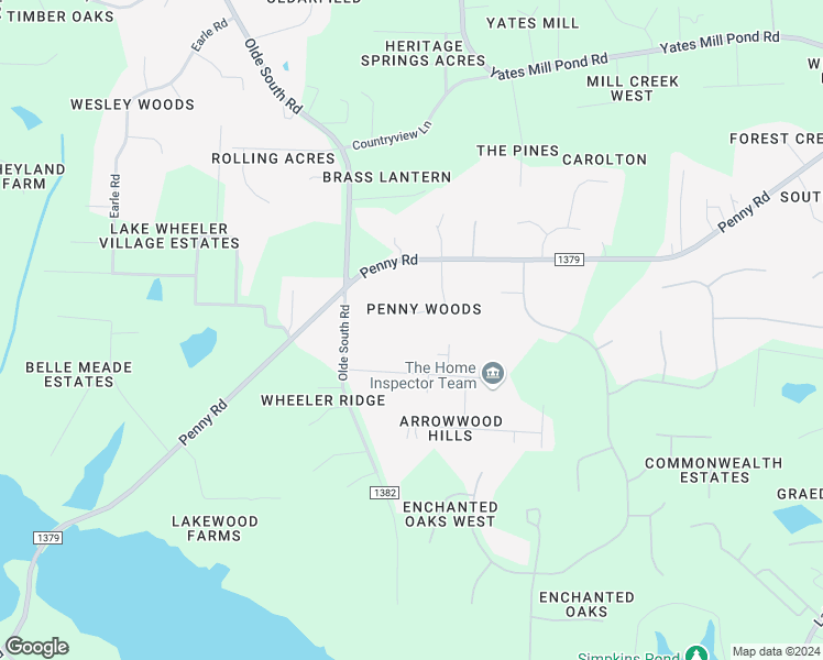 map of restaurants, bars, coffee shops, grocery stores, and more near 5905 Copper Trail in Raleigh