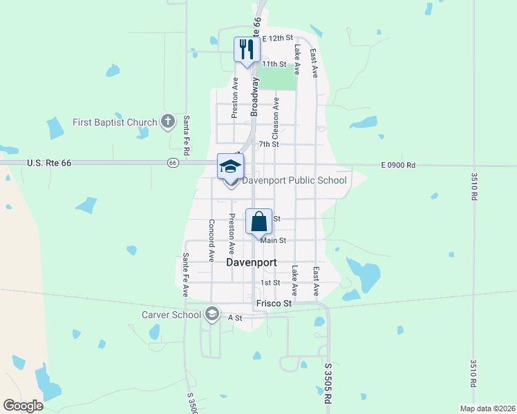 map of restaurants, bars, coffee shops, grocery stores, and more near 316 Broadway in Sparks