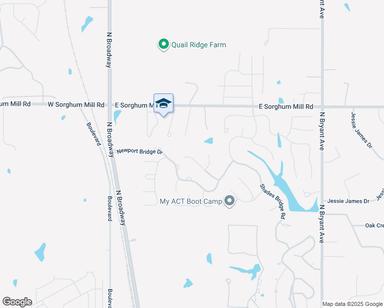 map of restaurants, bars, coffee shops, grocery stores, and more near 509 Sailboat Bridge Way in Edmond