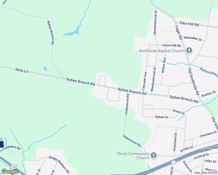 map of restaurants, bars, coffee shops, grocery stores, and more near 1 Dogwood Pointe Drive in McMinnville