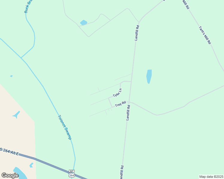 map of restaurants, bars, coffee shops, grocery stores, and more near 4519 Tammy Lane in Wilson