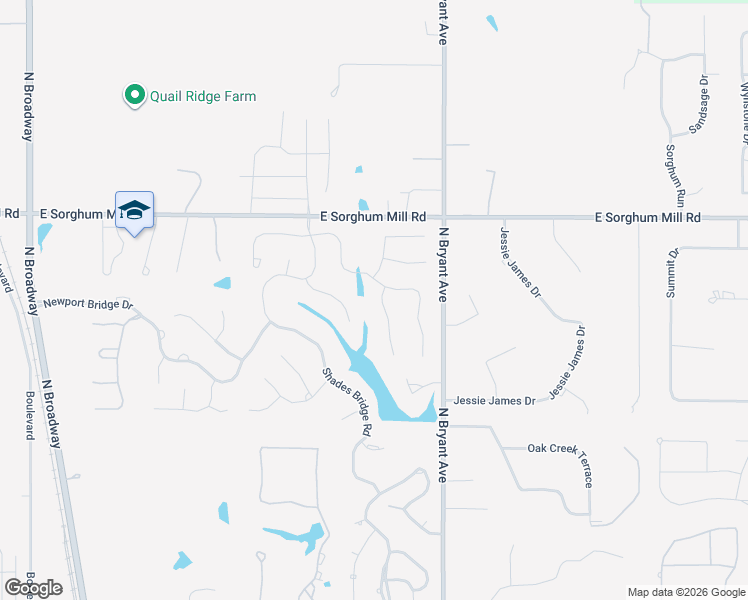 map of restaurants, bars, coffee shops, grocery stores, and more near 1109 Falls Bridge Court in Edmond
