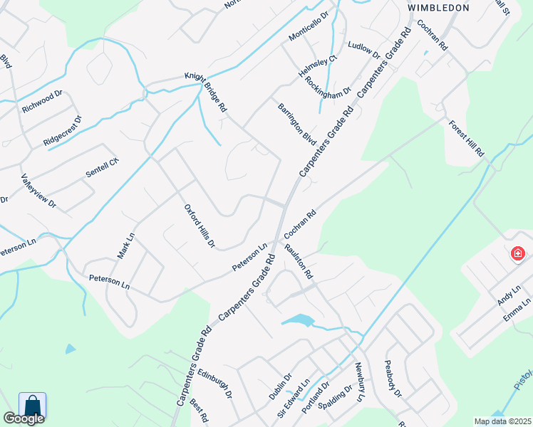 map of restaurants, bars, coffee shops, grocery stores, and more near 1021 Oxford Hills Drive in Maryville