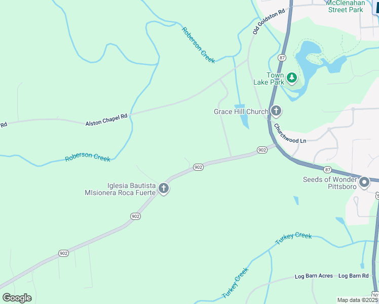 map of restaurants, bars, coffee shops, grocery stores, and more near 1132 Highway 902 in Pittsboro