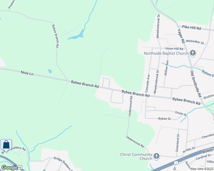 map of restaurants, bars, coffee shops, grocery stores, and more near 787 Bybee Branch Road in McMinnville