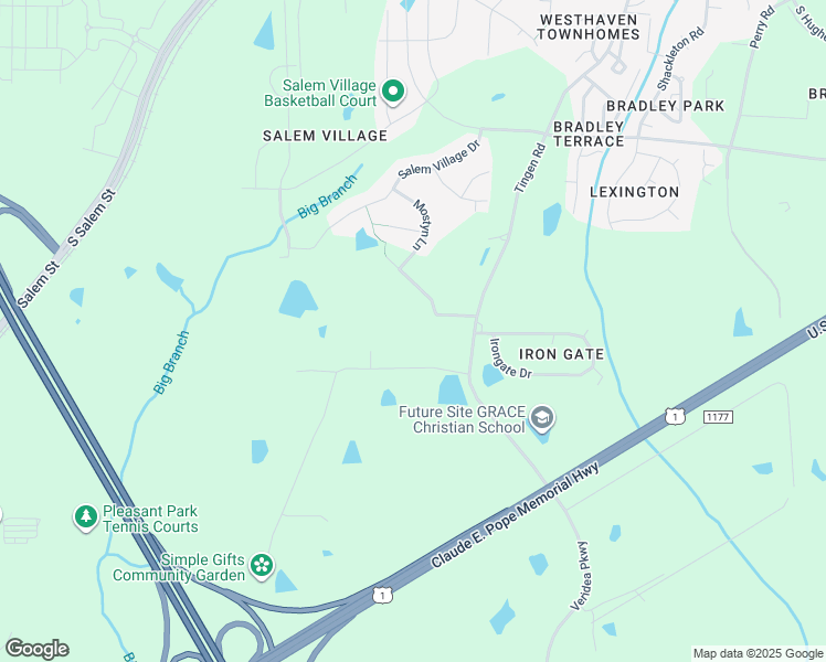 map of restaurants, bars, coffee shops, grocery stores, and more near 2052 Stanwood Drive in Apex