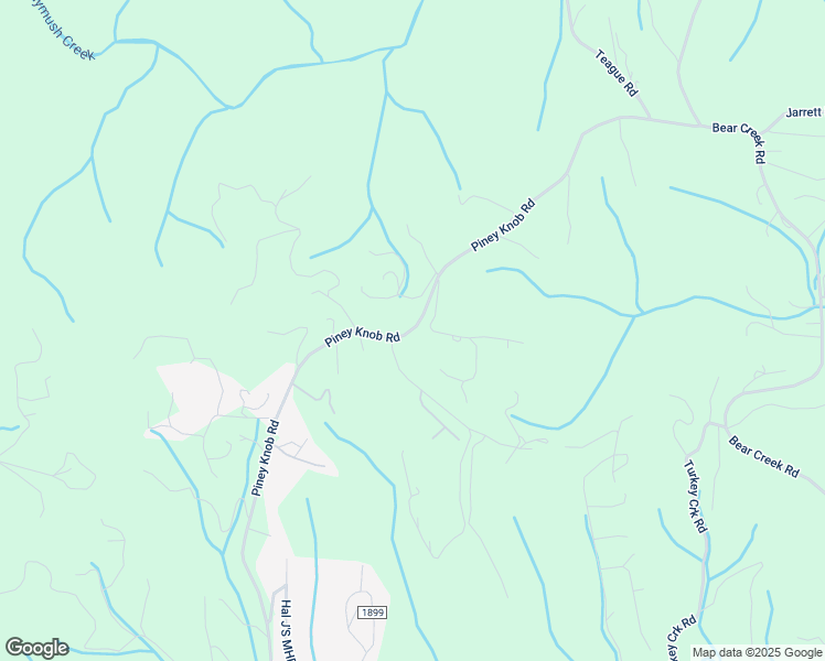 map of restaurants, bars, coffee shops, grocery stores, and more near Piney Knob Road in Marshall