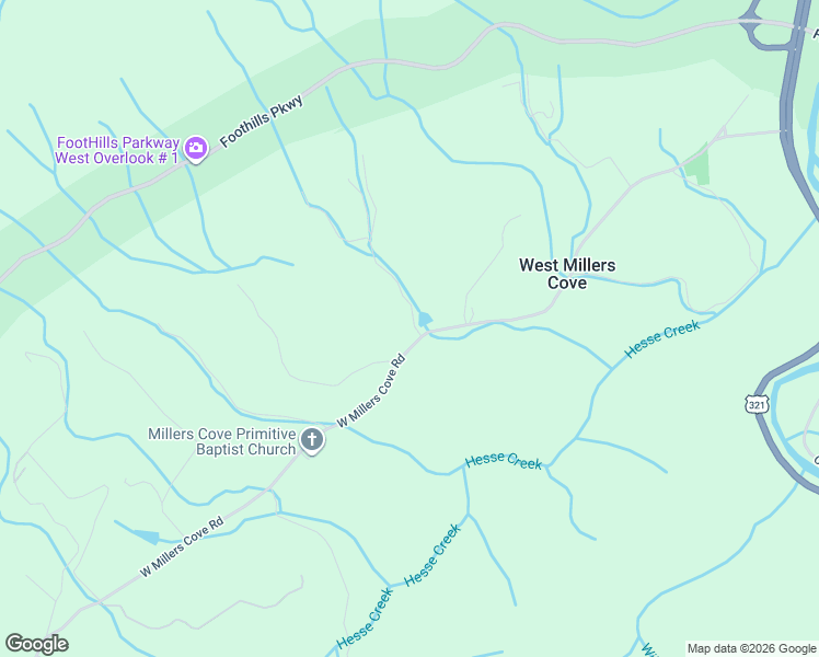 map of restaurants, bars, coffee shops, grocery stores, and more near 115 Hatcher Creek Lane in Walland