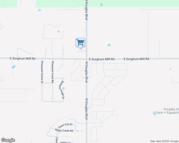 map of restaurants, bars, coffee shops, grocery stores, and more near in Edmond