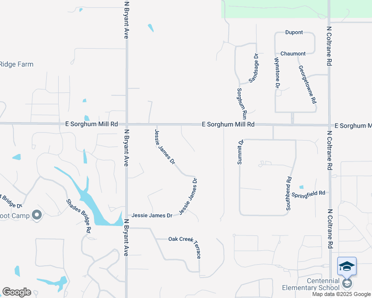 map of restaurants, bars, coffee shops, grocery stores, and more near 5301 Bonney Drive in Edmond