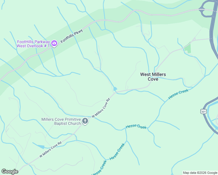 map of restaurants, bars, coffee shops, grocery stores, and more near 115 Hatcher Creek Lane in Walland