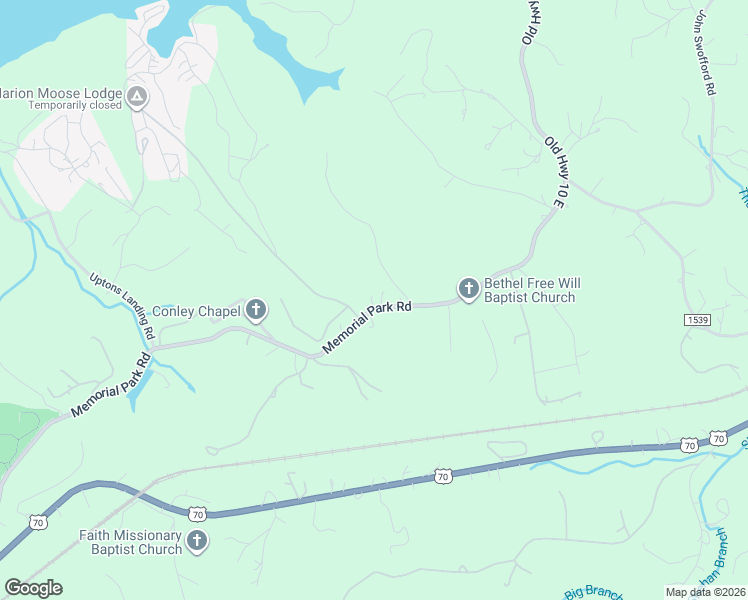 map of restaurants, bars, coffee shops, grocery stores, and more near 1471 Old Highway 10 East in Marion
