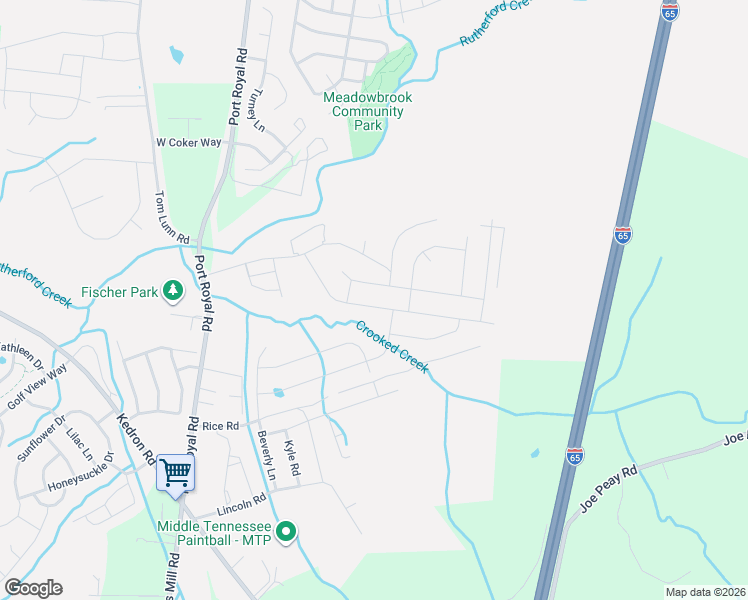map of restaurants, bars, coffee shops, grocery stores, and more near 3007 Manchester Drive in Spring Hill