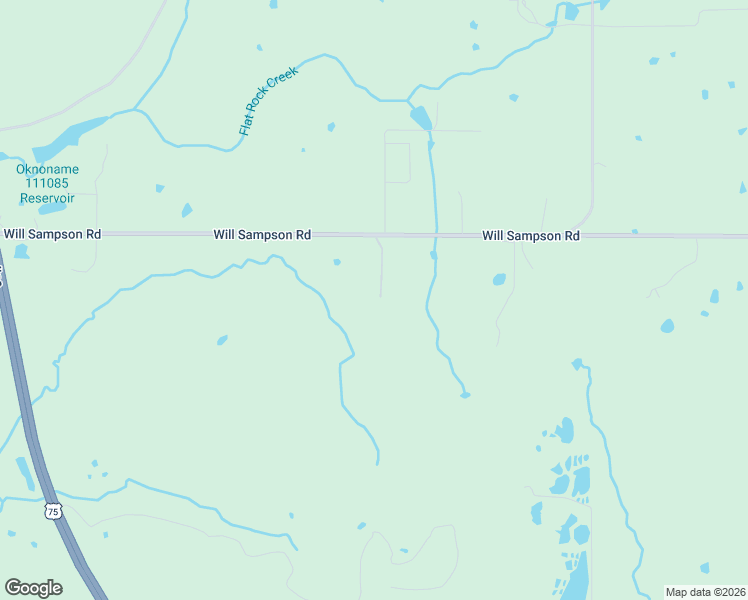 map of restaurants, bars, coffee shops, grocery stores, and more near 12340 Will Sampson Road in Okmulgee