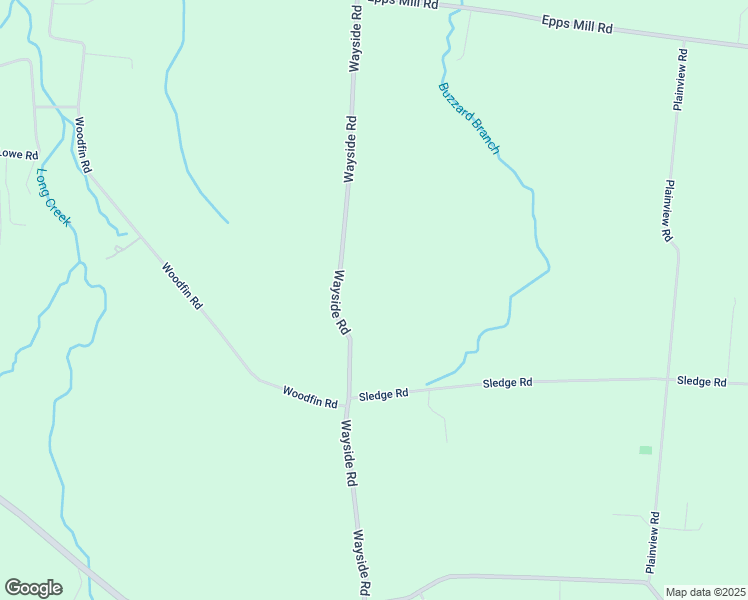 map of restaurants, bars, coffee shops, grocery stores, and more near 6763 Wayside Road in Christiana