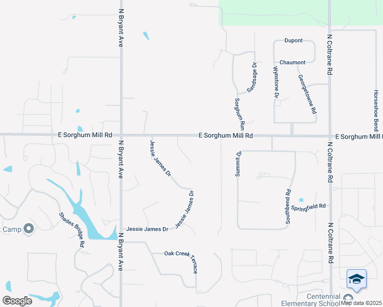 map of restaurants, bars, coffee shops, grocery stores, and more near 5301 Bonney Drive in Edmond