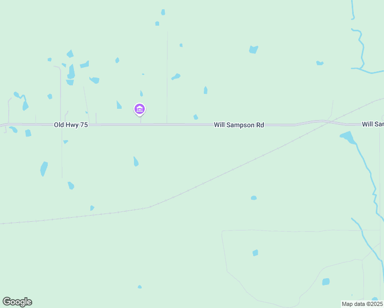 map of restaurants, bars, coffee shops, grocery stores, and more near 10025 Old Highway 75 in Beggs