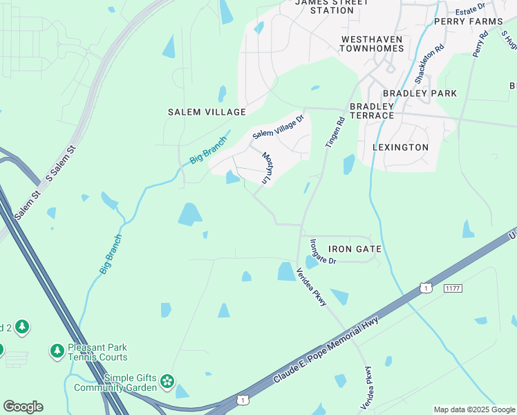 map of restaurants, bars, coffee shops, grocery stores, and more near 2036 Stanwood Drive in Apex