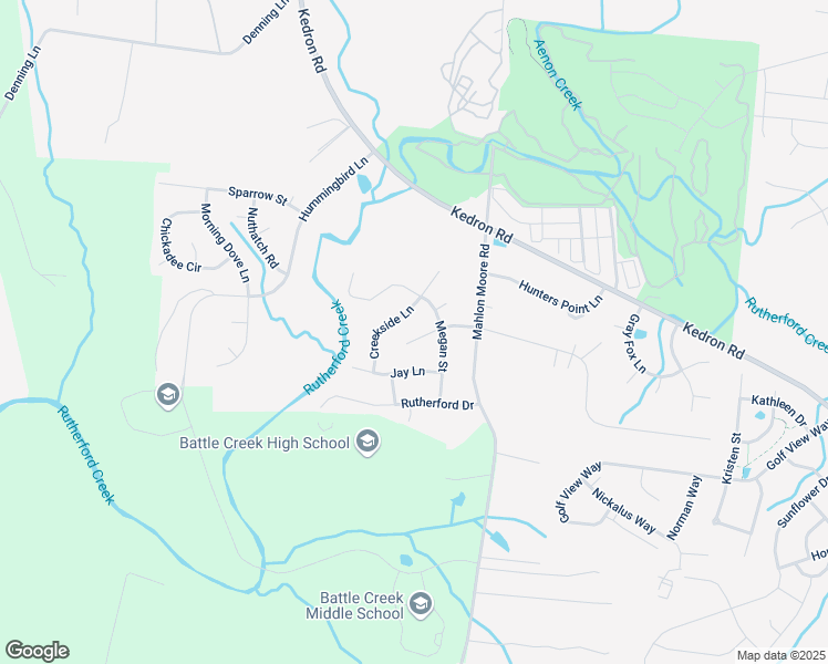 map of restaurants, bars, coffee shops, grocery stores, and more near 1014 Mallory Lane in Spring Hill