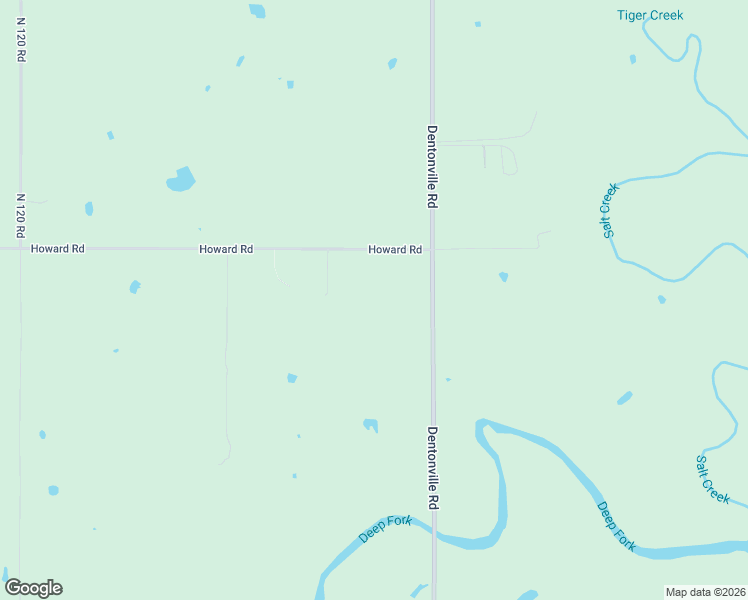 map of restaurants, bars, coffee shops, grocery stores, and more near 10055 Dentonville Road in Okmulgee