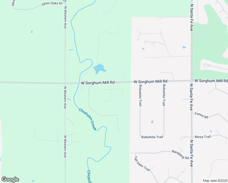 map of restaurants, bars, coffee shops, grocery stores, and more near 23361 Hunters Spring Drive in Edmond