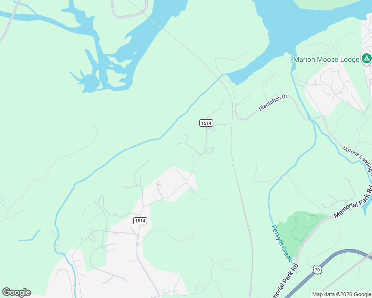 map of restaurants, bars, coffee shops, grocery stores, and more near 62 Skyview Ridge Drive in Marion