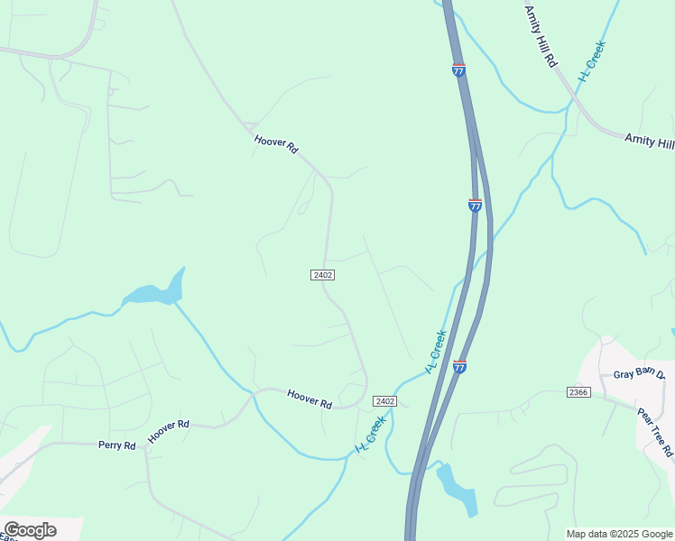 map of restaurants, bars, coffee shops, grocery stores, and more near 361 Hoover Road in Troutman