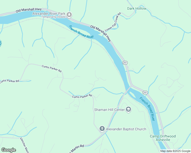 map of restaurants, bars, coffee shops, grocery stores, and more near 50 Firefly Ridge Trail in Alexander