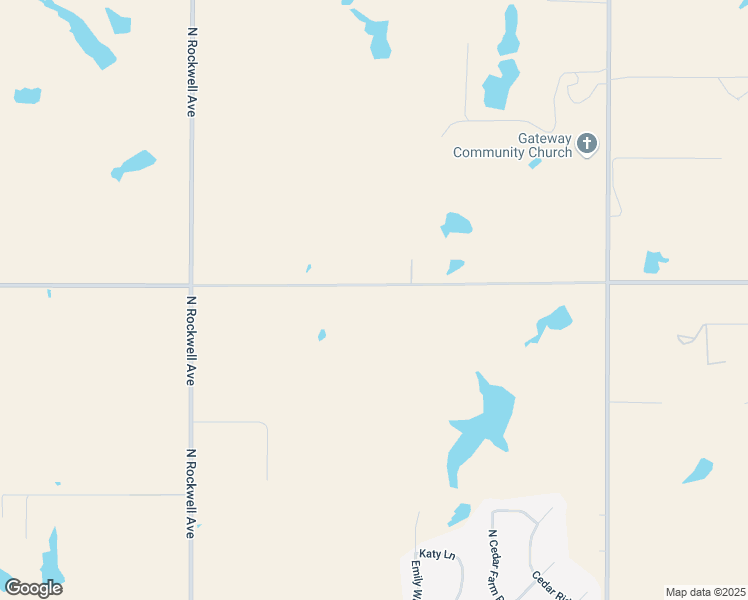 map of restaurants, bars, coffee shops, grocery stores, and more near 6580 Northwest 234th Street in Edmond