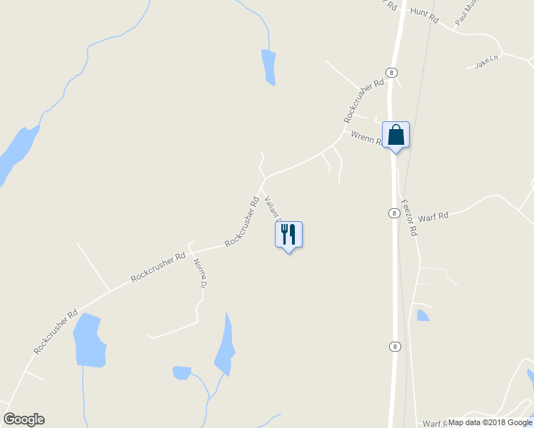 map of restaurants, bars, coffee shops, grocery stores, and more near 186 Valiant Drive in Lexington