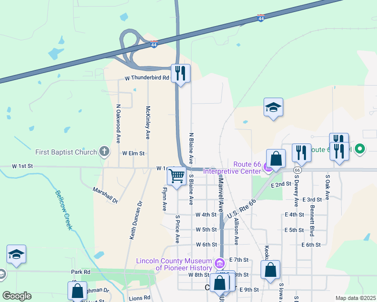 map of restaurants, bars, coffee shops, grocery stores, and more near in Chandler