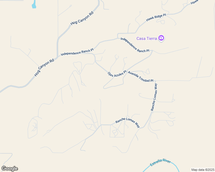 map of restaurants, bars, coffee shops, grocery stores, and more near 6335 Ojas Azules Place in San Miguel