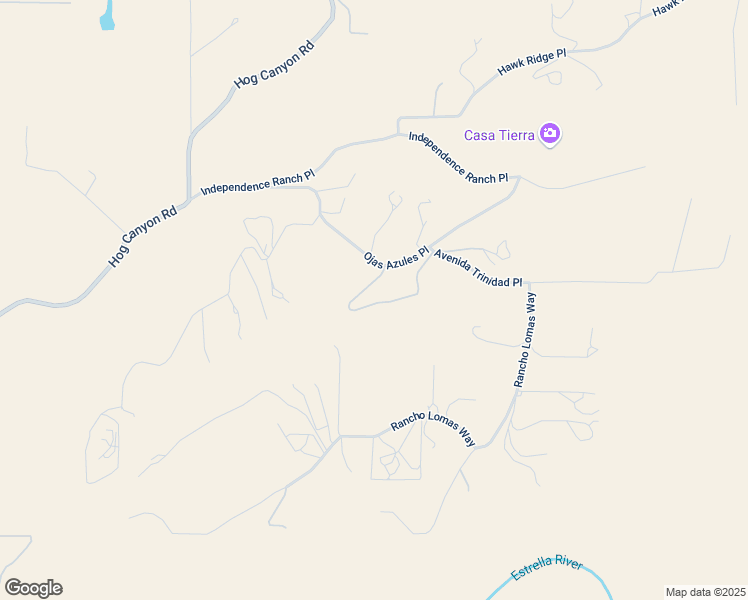 map of restaurants, bars, coffee shops, grocery stores, and more near 6335 Ojas Azules Place in San Miguel