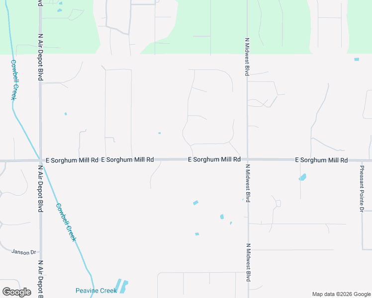 map of restaurants, bars, coffee shops, grocery stores, and more near 5541 Harper Creek Trail in Edmond