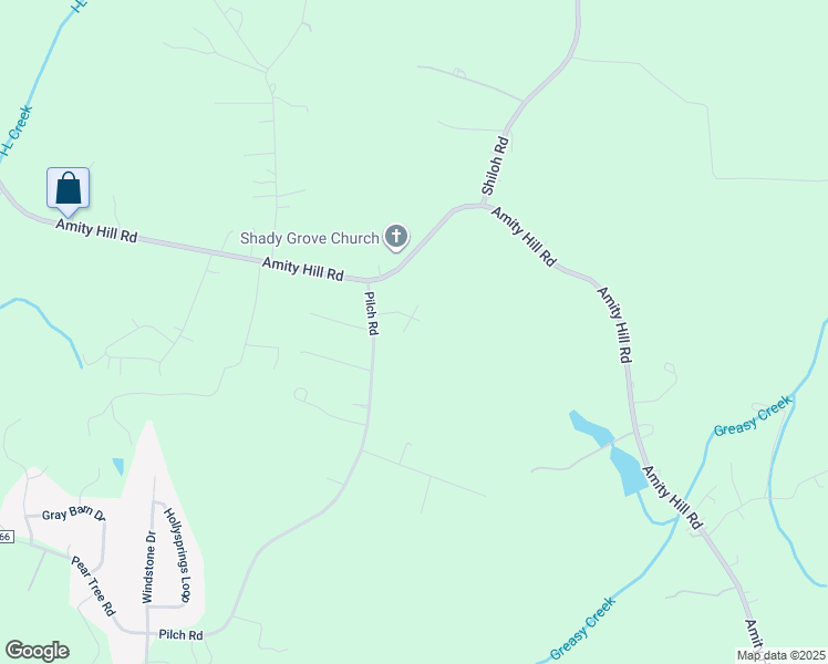 map of restaurants, bars, coffee shops, grocery stores, and more near 125 Apple Tree Lane in Statesville