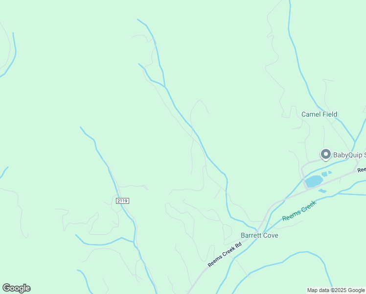 map of restaurants, bars, coffee shops, grocery stores, and more near Silver Hawk Lane in Weaverville