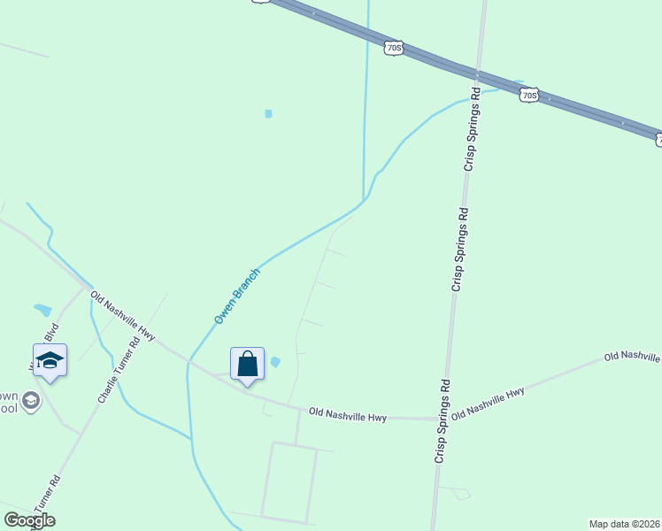 map of restaurants, bars, coffee shops, grocery stores, and more near 403 Remington Lane in McMinnville